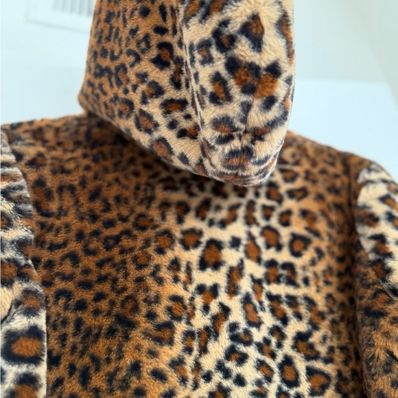 Ci Sono Animal Print Faux Fur Coat - Picture 3 of 4